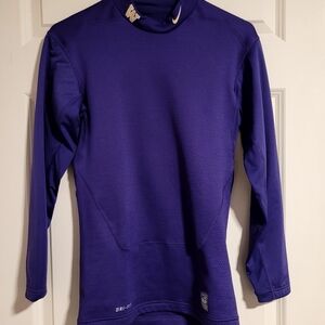 Purple Nike Compression Shirt